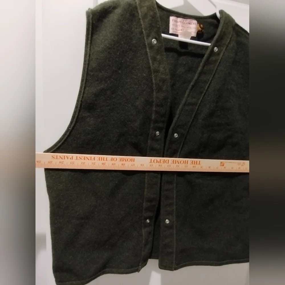 Vintage Filson Mackinaw Wool Vest Liner - Picture 7 of 8